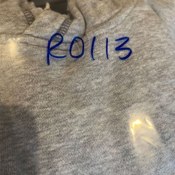 Under Armour Cold Gear Gray Hoodie Lightweight Contrast Surge Stitch Medium - Picture 9 of 9